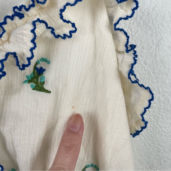 Anthropologie Floreat Grasslands Embroidered Dress - Picture 9 of 14